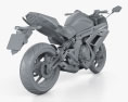 Kawasaki Ninja 650R (ER-6f) 2014 3Dモデル