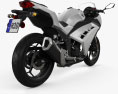 Kawasaki Ninja 300 2014 3d model back view