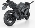 Kawasaki Ninja 300 2014 3D модель