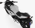 Kawasaki Ninja 300 2014 3D модель top view