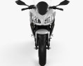 Kawasaki Ninja 300 2014 Modelo 3d vista de frente