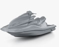 Kawasaki Ultra 310 LX 2014 3D 모델  clay render