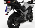 Kawasaki Versys 1000 2014 3d model