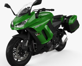 Kawasaki Z1000SX Tourer 2014 Modello 3D