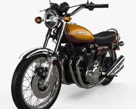 Kawasaki 900 Z1 Super Four 1973 3D model