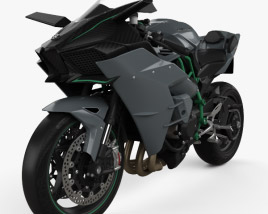 Kawasaki Ninja H2 R 2015 3D model
