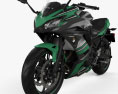 Kawasaki Ninja 650 2017 3d model