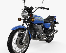 Kawasaki 750 H2 1972 3D model