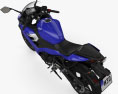 Kawasaki Ninja 400 2018 3d model top view