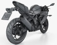 Kawasaki Ninja 125 2019 3d model