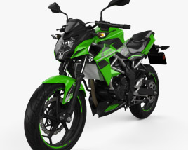 Kawasaki Z125 2019 3D model
