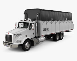 Kenworth T800 Cotton Truck 2016 3D 모델 
