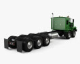 Kenworth C500 Chassis Truck 5axle 2008 3d model back view