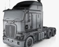 Kenworth K200 Camion Trattore 2010 Modello 3D wire render