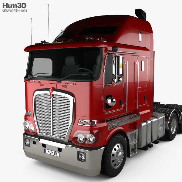 Kenworth K200 Tractor Truck 2015 3D model - Vehicles on Hum3D