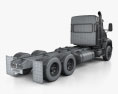 Kenworth T440 Chassis Truck 3-axle 2016 3d model