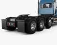 Kenworth T800 Вантажівка шасі 4-вісний 2016 3D модель