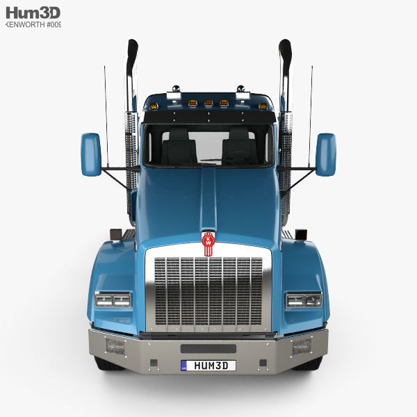 Kenworth T800 Fahrgestell Lkw 4 Achser 2005 3d Modell Fahrzeuge On Hum3d