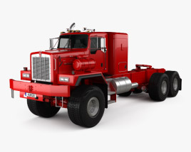 3D model of Kenworth C500 Tractor Truck 2008