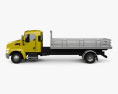 Kenworth T170 Flatbed Truck 2015 Modello 3D vista laterale