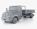 Kenworth T170 Pritschenwagen 2009 3D-Modell clay render
