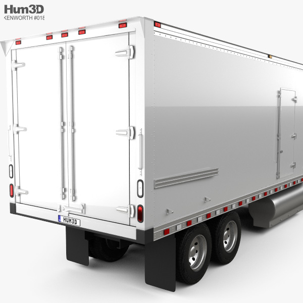Download Kenworth T440 Refrigerator Truck 3-axle 2009 3D model ...