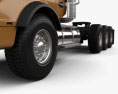 Kenworth T880 底盘驾驶室卡车 4轴 2013 3D模型