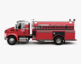 Kenworth T370 Fire Truck 2016 3d model side view