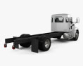 Kenworth T370 Chassis Truck 2018 3d model back view