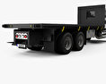 Kenworth T450 Flatbed Truck 2000 3d model