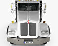 Kenworth T450 Flatbed Truck 2000 3d model front view
