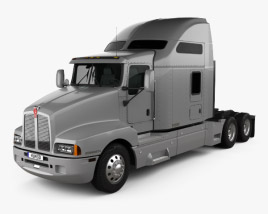 Kenworth T600 Tractor Truck 2014 3D model
