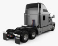 Kenworth T600 Tractor Truck 2014 3d model back view