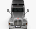 Kenworth T600 Tractor Truck 2014 3d model front view