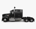 Kenworth W990 72-inch Sleeper Cab Tractor Truck 2022 3d model side view