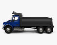 Kenworth T480 Dump Truck 2022 3d model side view