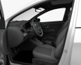 Kia Picanto 2014 with HQ interior 3d model seats