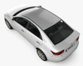 Kia Forte (Cerato, Naza) sedan 2014 3d model top view