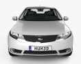 Kia Forte (Cerato, Naza) 해치백 5도어 2014 3D 모델  front view