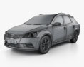 Kia Ceed SW with HQ interior 2012 3d model wire render