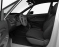 Kia Venga with HQ interior 2014 3d model seats