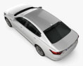 Kia K9 Quoris 2016 3d model top view