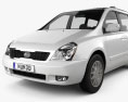 Kia Sedona (Carnival) LWB 2012 Modèle 3d