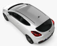 Kia Pro Ceed 2016 3D модель top view