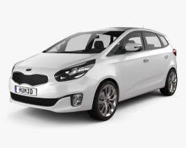 Kia Carens (Rondo) 2016 3D model