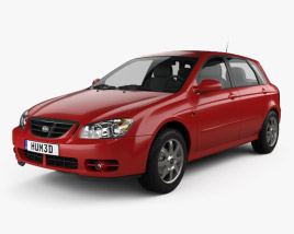 Kia Cerato (Spectra) hatchback 2008 3D model
