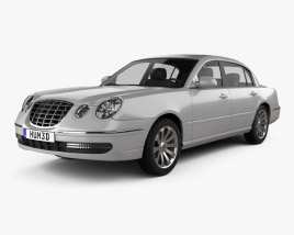 3D model of Kia Opirus (Amanti) 2010