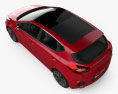 Kia Ceed GT Line hatchback  2018 3d model top view