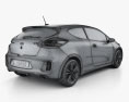 Kia Pro Ceed GT Line ハッチバック 3ドア 2015 3Dモデル