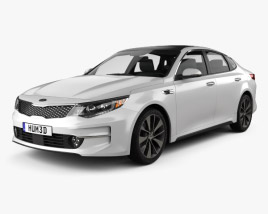 Kia K5 MX with HQ interior 2019 3D model
